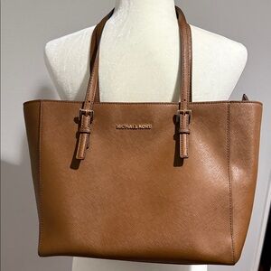 Michael Kors Tan Leather Tote
